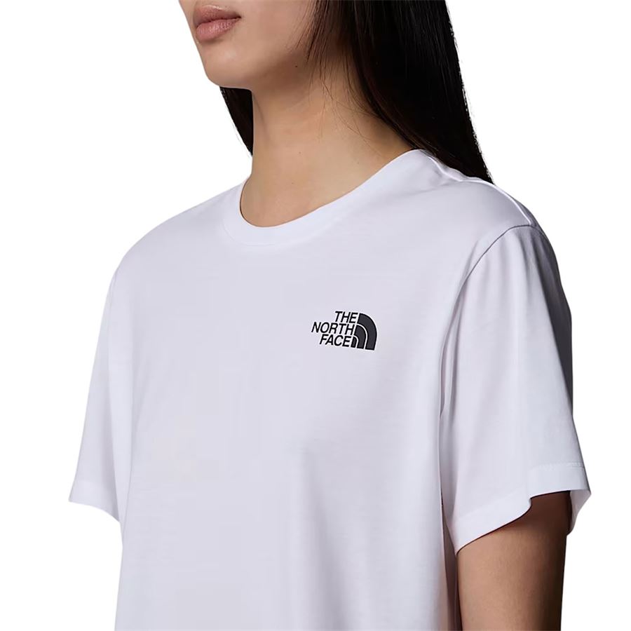 T-shirt corta in vita Simple Dome da donna The North Face | NF0A87U4FN4